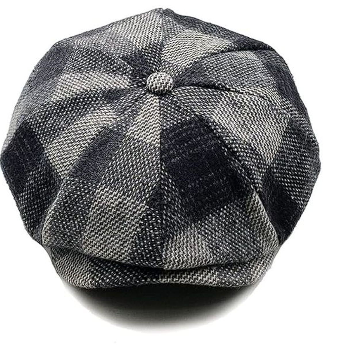 KAST PE - Boina Gorra Hombre Michael Cuadros Gris - Talla L