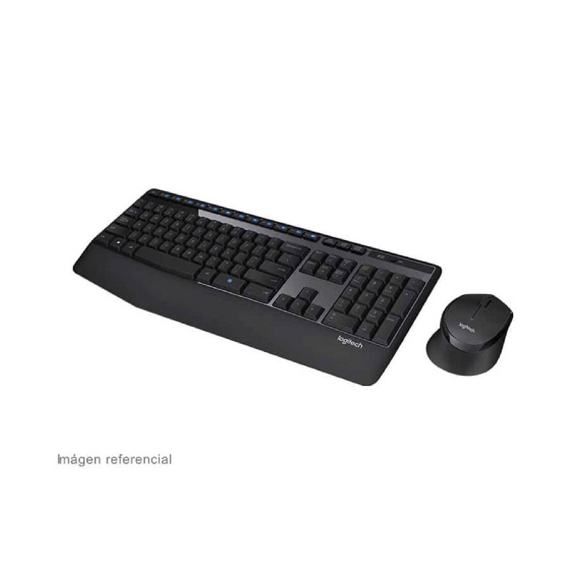 LOGITECH - Teclado Logitech MK345 con Mouse Wireless USB SP Black