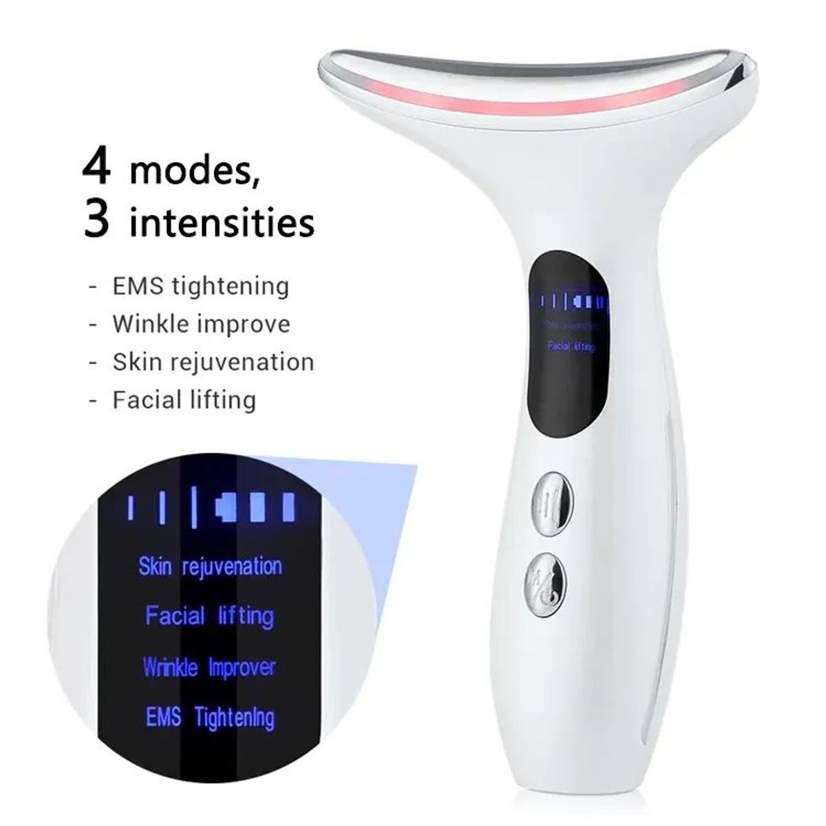 GENERICO - Masajeador Facial Rostro Cara Líneas De Expresión Colágeno