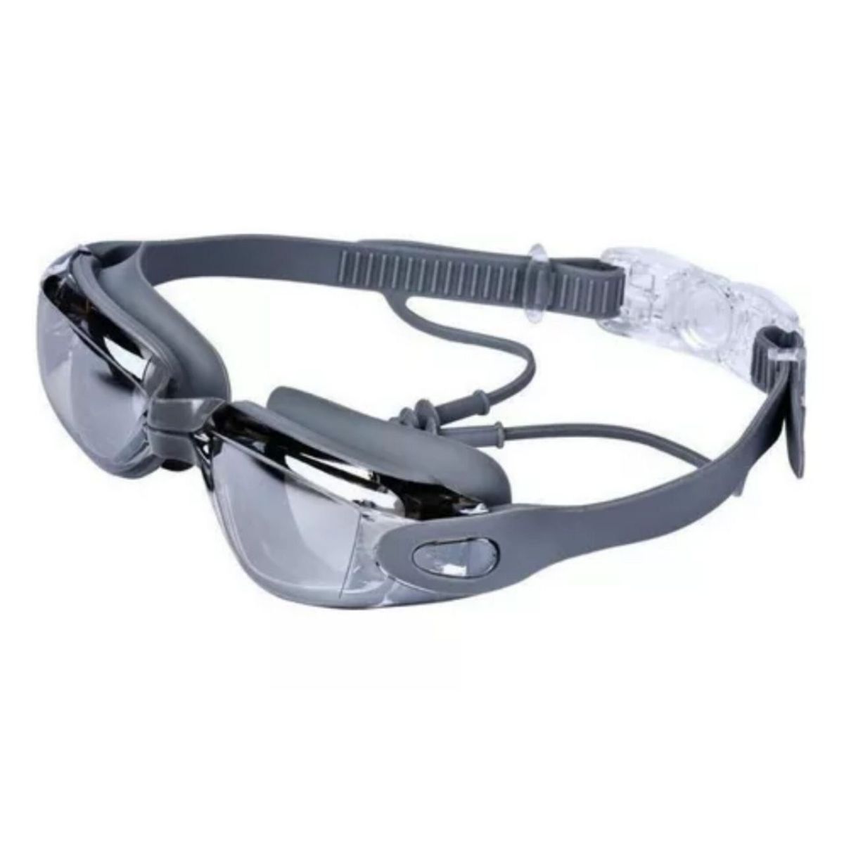 GENERICO - LENTES NATACIÓN UV SHIELD ANTIFOG PROTECTOR OÍDOS Y ESTUCHE