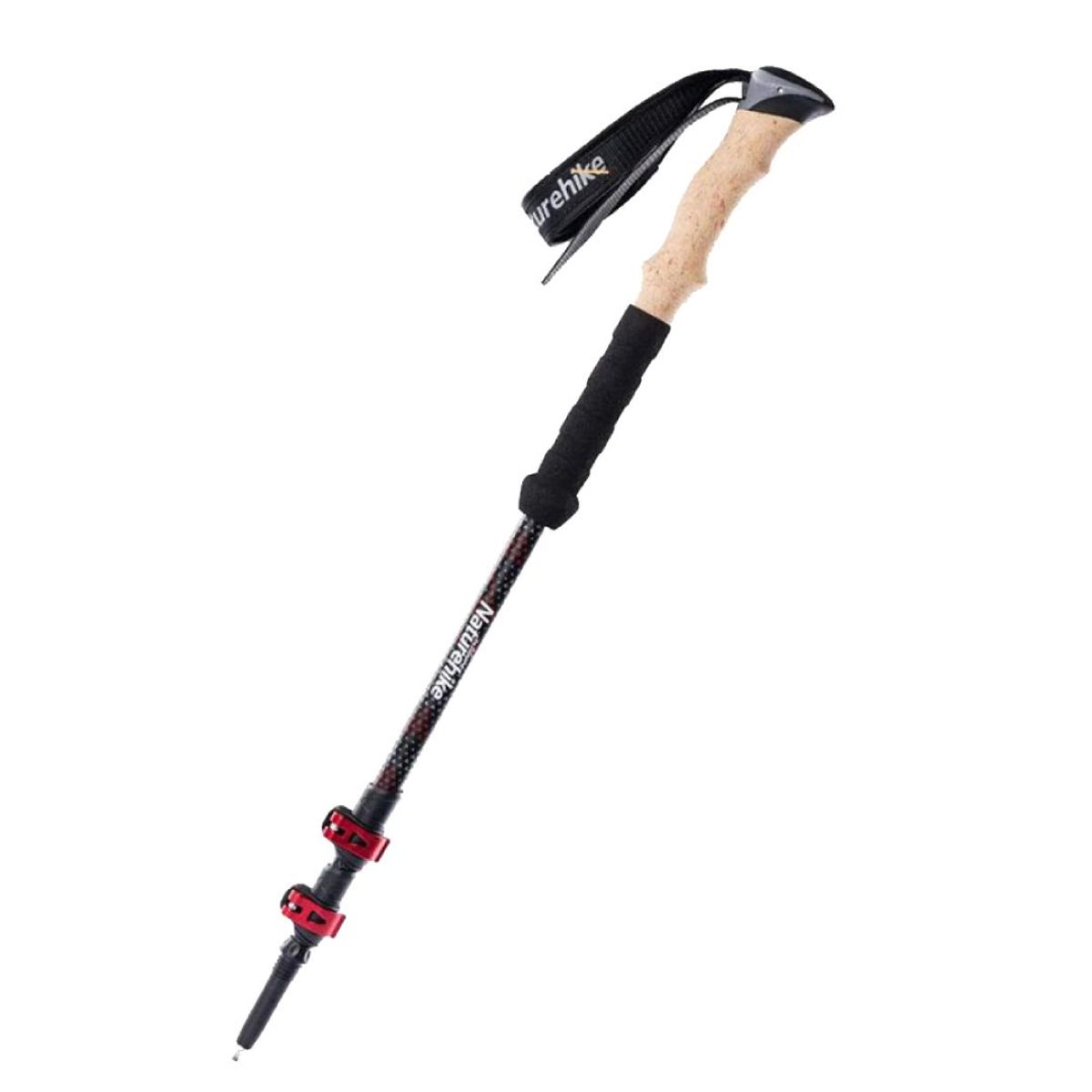 NATUREHIKE - Bastón de trekking de fibra de carbono - Naturehike