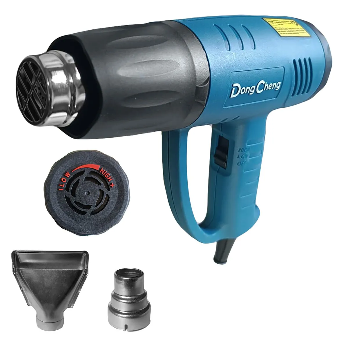 DONGCHENG - DQB2000 Pistola de Calor Aire Caliente 2000W 50-600°C Regulable