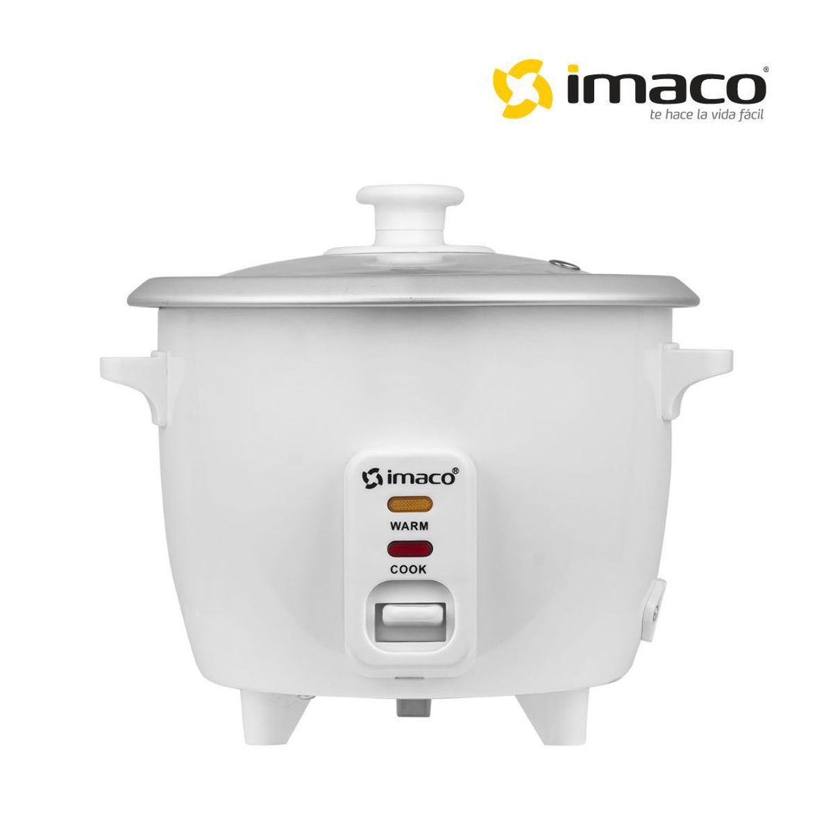 IMACO - Olla arrocera Imaco 0.6 LT RC006 Blanca