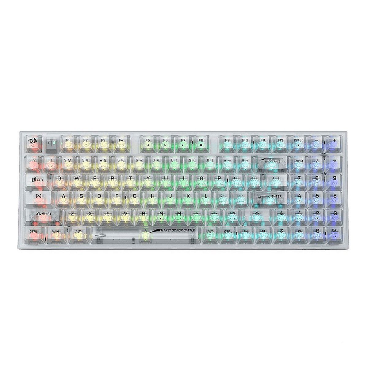 REDRAGON - Redragon - Teclado Pollux Pro K628CT Wireless Ice Silver Lineal
