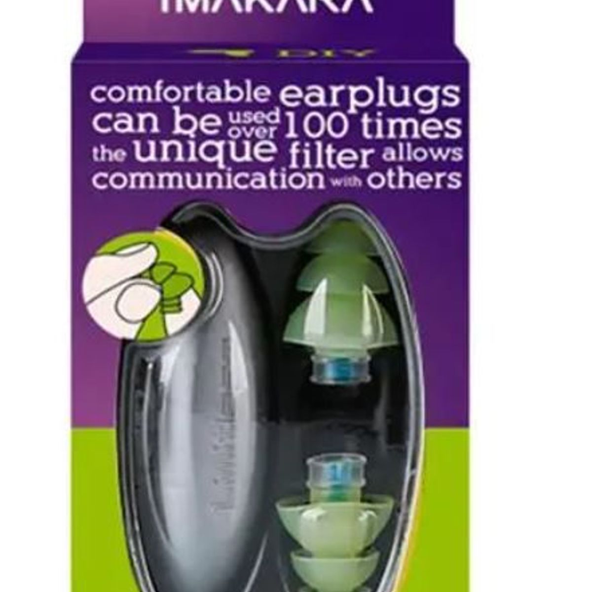 GENERICO - TAPONES PARA LOS OIDOS CANCELACION DE RUIDO PARA LA CONCENTRACION Y DORMIR MEJOR