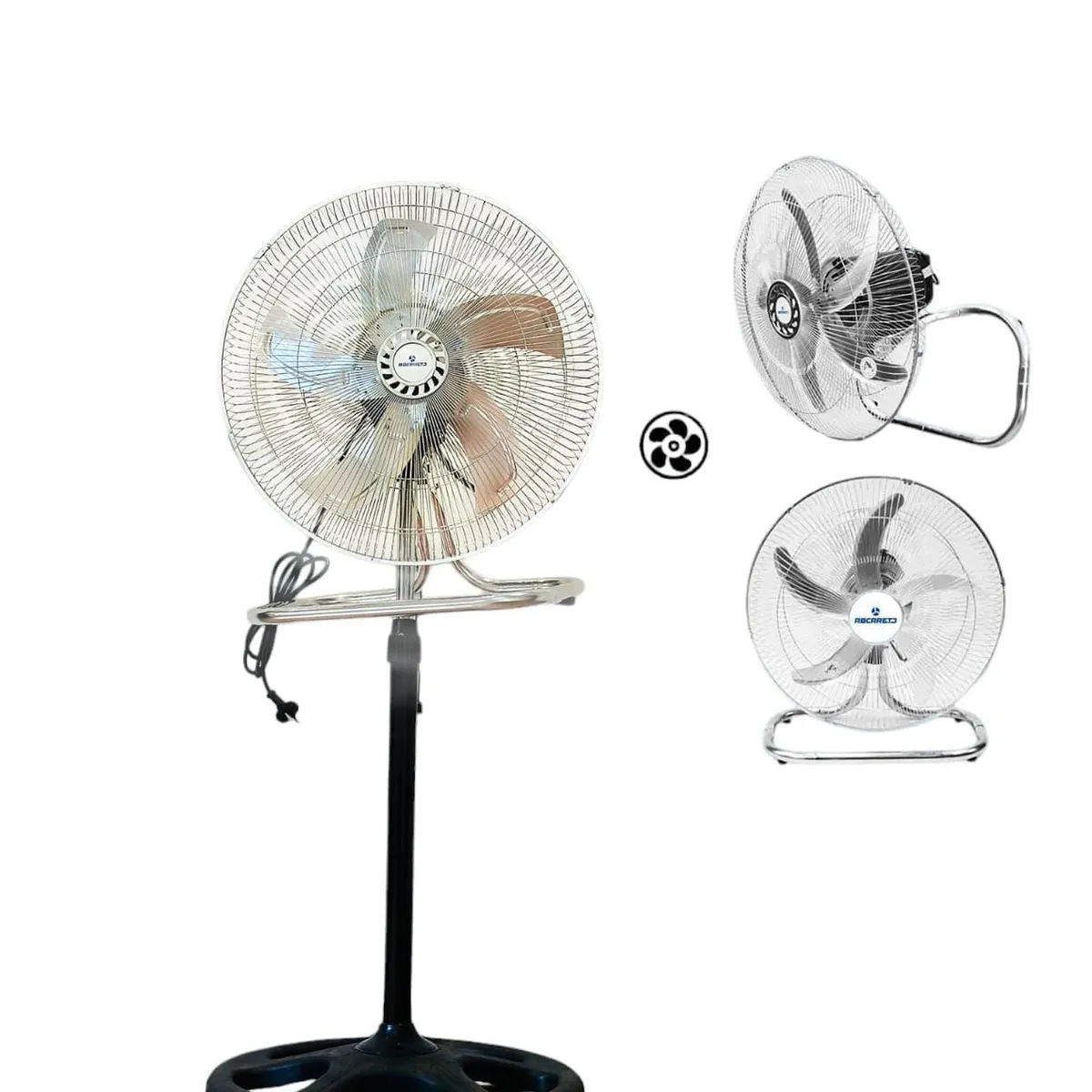 GENERICO - Ventilador RBCRRETD de 18 pulgadas 3 en 1 pared - mesa - pedestal