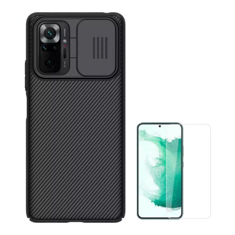 NILLKIN - CASE NILLKIN XIAOMI REDMI NOTE 10 PRO 4G CON VIDRIO
