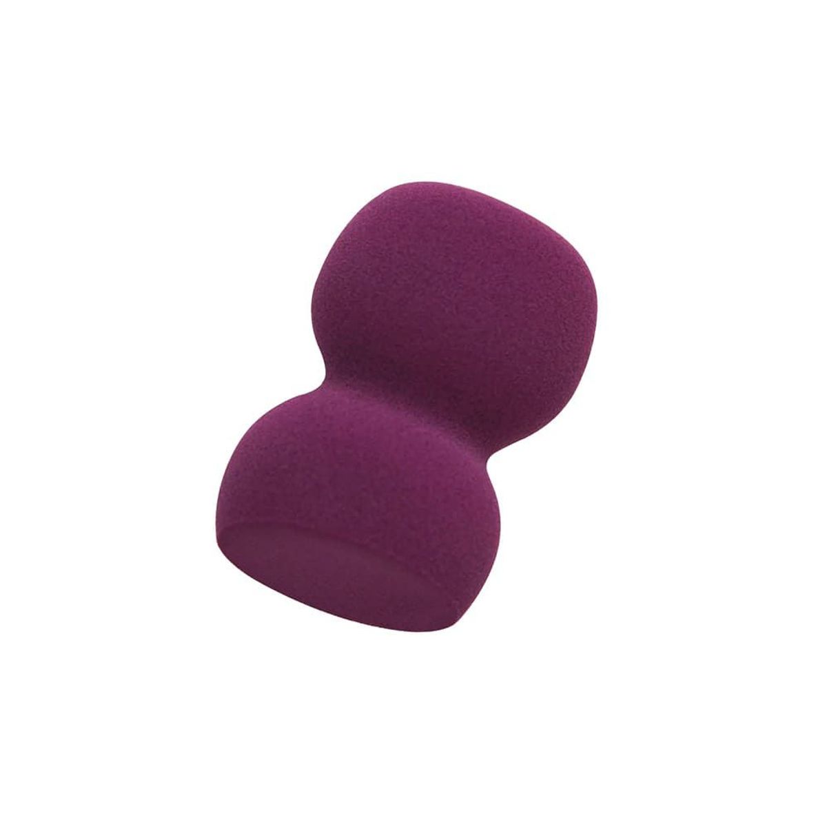 SATINE - Esponja Difuminadora de Maquillaje Beauty Blender Reloj MORADO 1unid SATINE