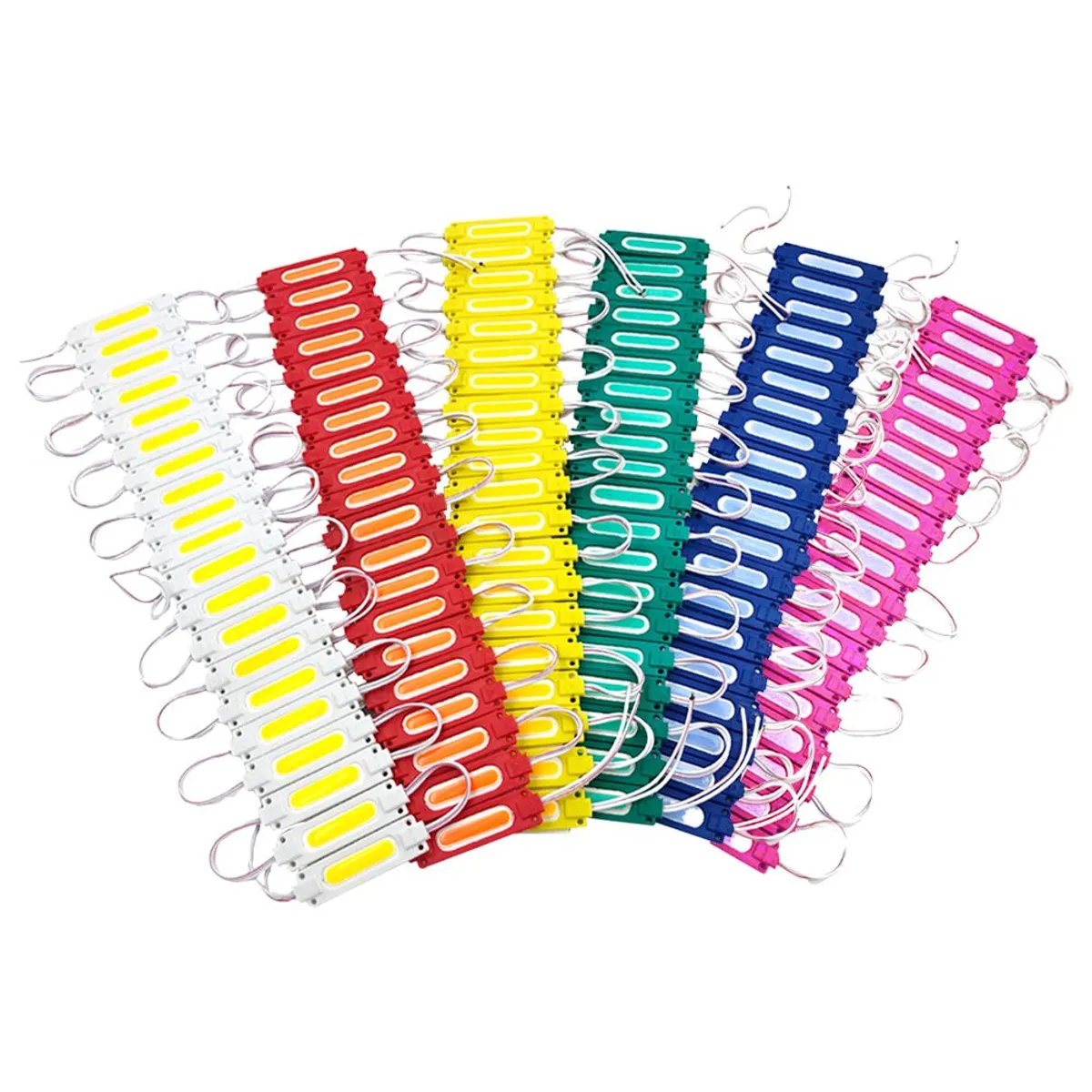 KOBO - Capsulas Led Tira Cob Plancha De 20uni en 24v Moto Auto Kobo