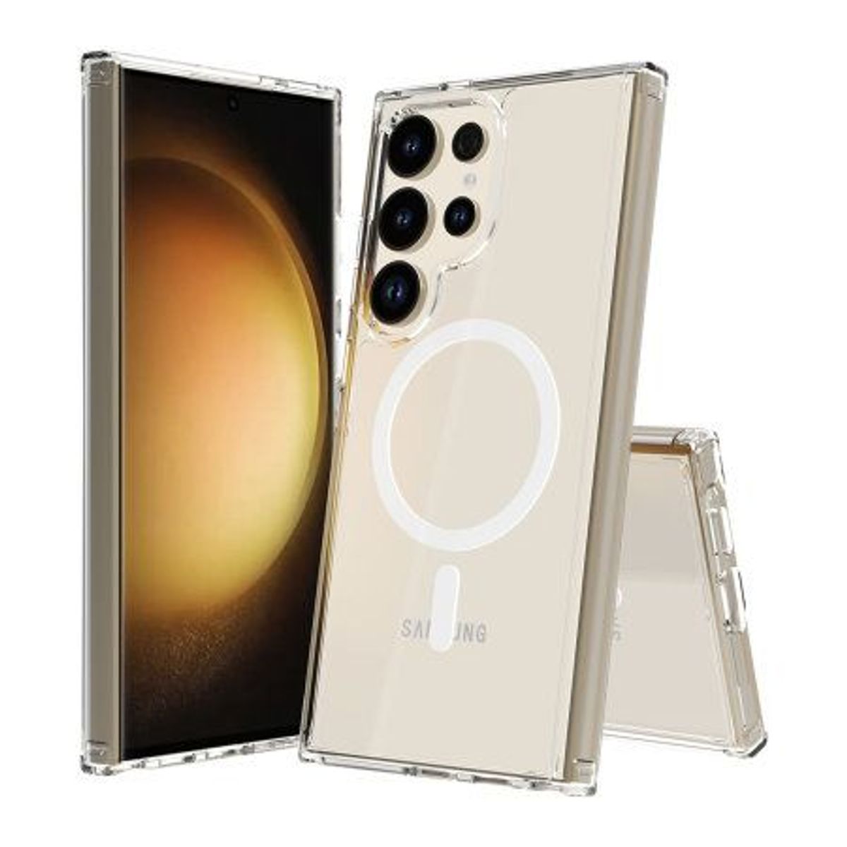 CASE - Case Transparente Con Magsafe Para Samsung S24 Ultra