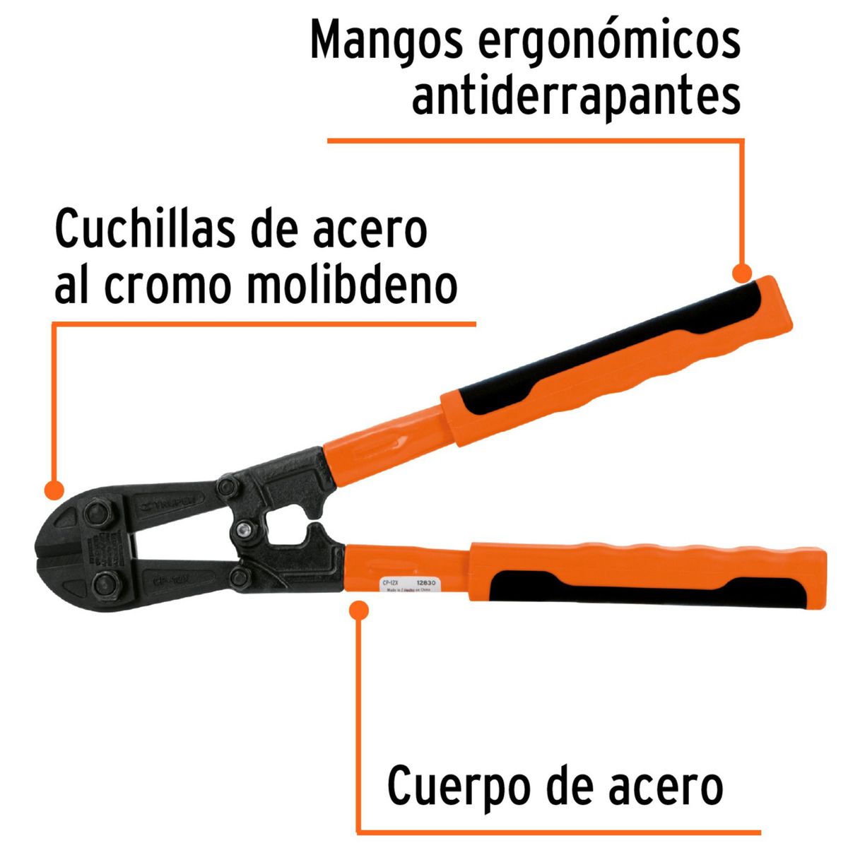 TRUPER - Cizalla profesional 12 pulgadas ,Truper