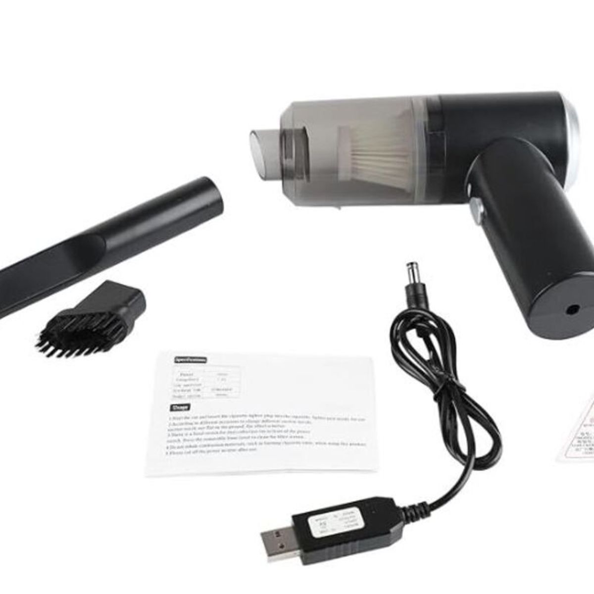 GENERICO - Mini Aspiradora Para Hogar Y Auto