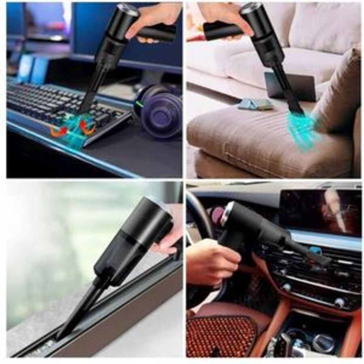 GENERICO - Mini Aspiradora Para Hogar Y Auto