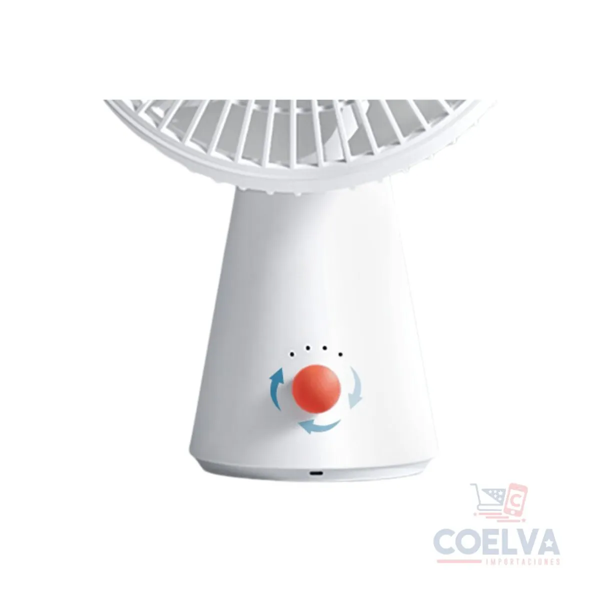 XIAOMI - Ventilador Xiaomi Rechargeable Mini Fan hasta 18.5 H. y 4 velocidades