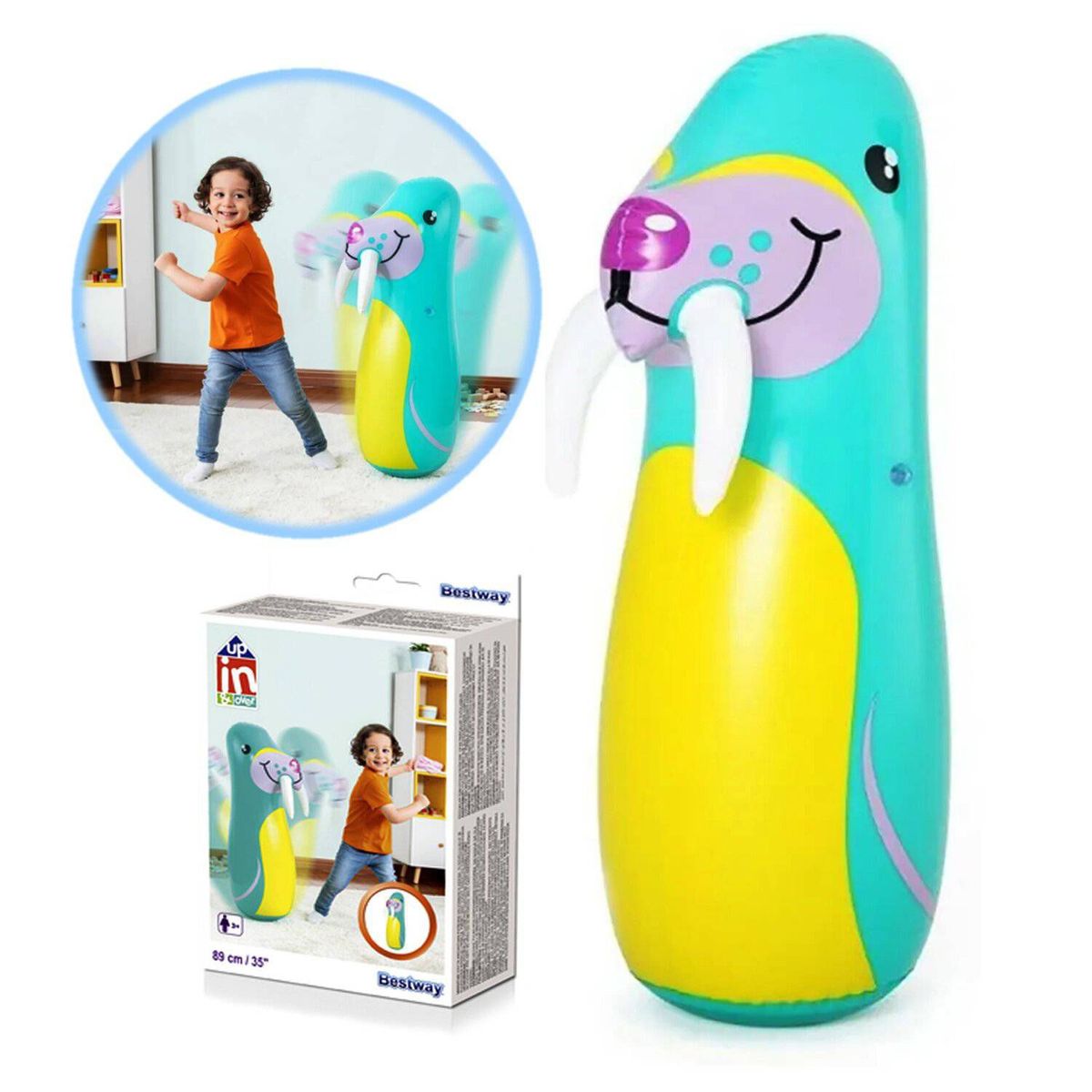 BESTWAY - Porfiado Inflable FOCA PARA NIÑOS