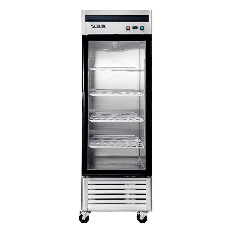 VENTUS - Refrigerador Industrial Acero Inox1 Puerta de vidrio VR1PS-700V