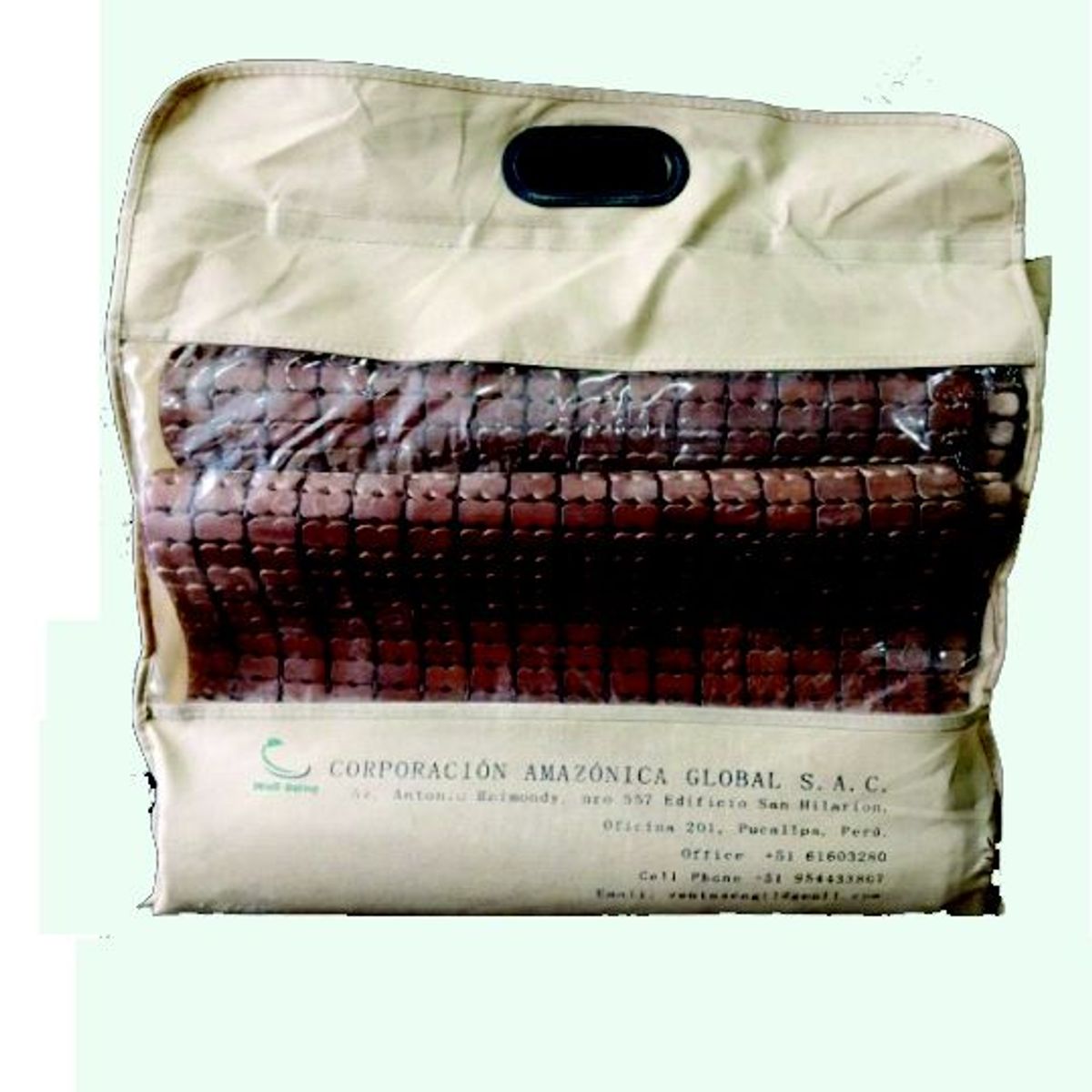 WELL BEING - CUBRECAMA DE BAMBU - QUEEN COLOR MARRON