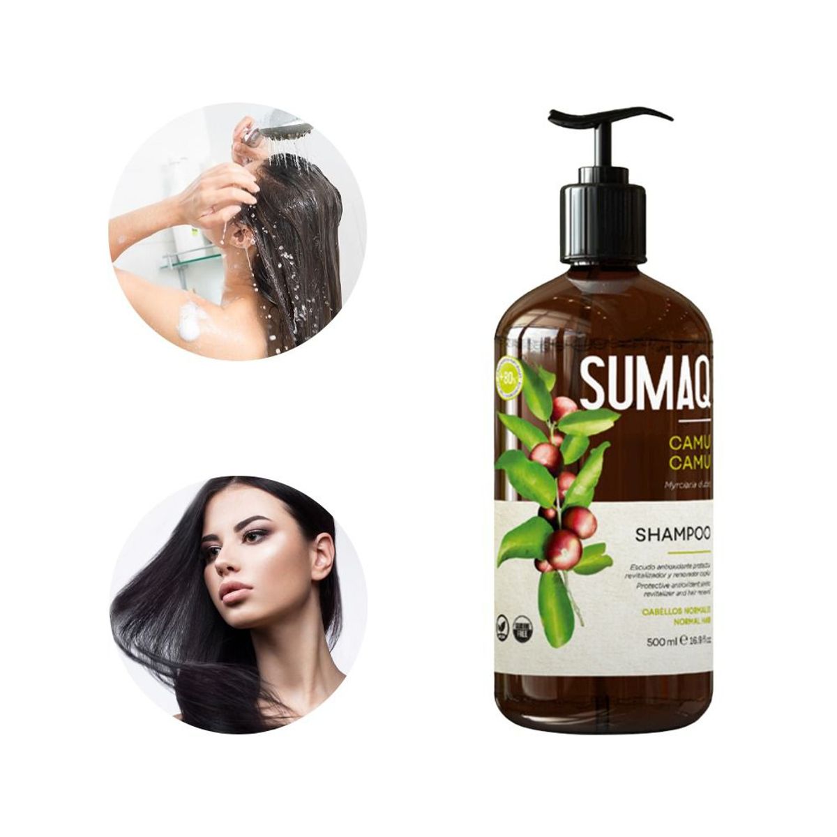SUMAQ - Pack Shampoo  Acondicionador  Máscara Extracto Camu Camu