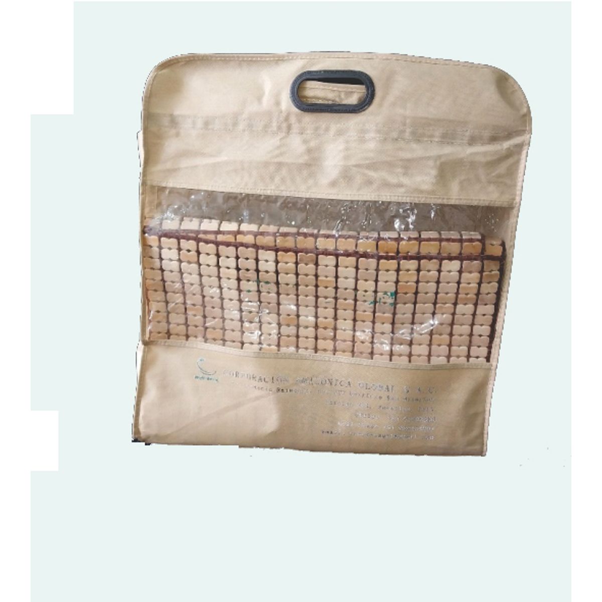 WELL BEING - CUBRECAMA DE BAMBU - DOS PLAZAS COLOR AMARILLO