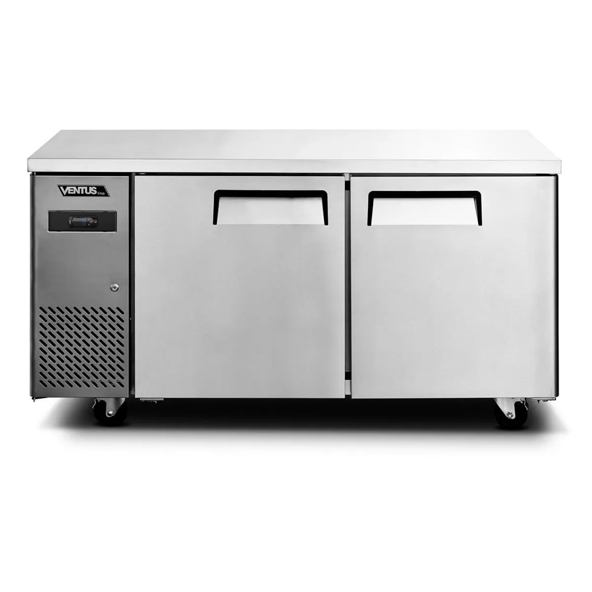 VENTUS - Mesón Refrigerado 2 ptas Acero Inox. VMR2PS-260