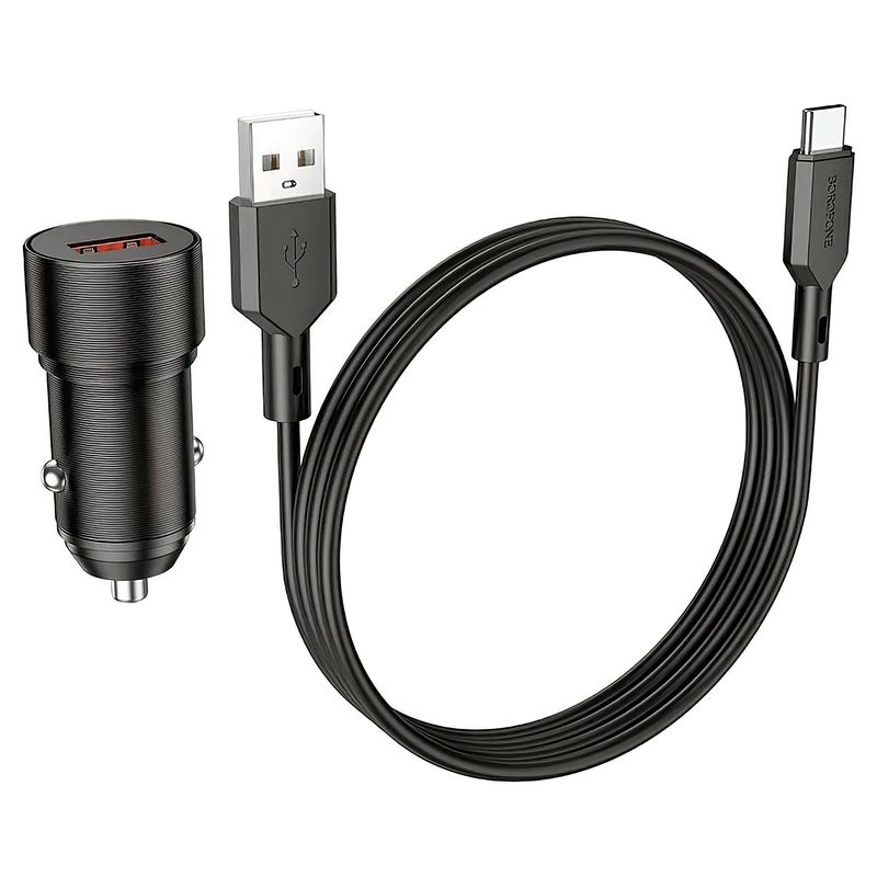 GENERICO - Cargador para Auto Universal 6-1A Super Carga Rapida tipo C