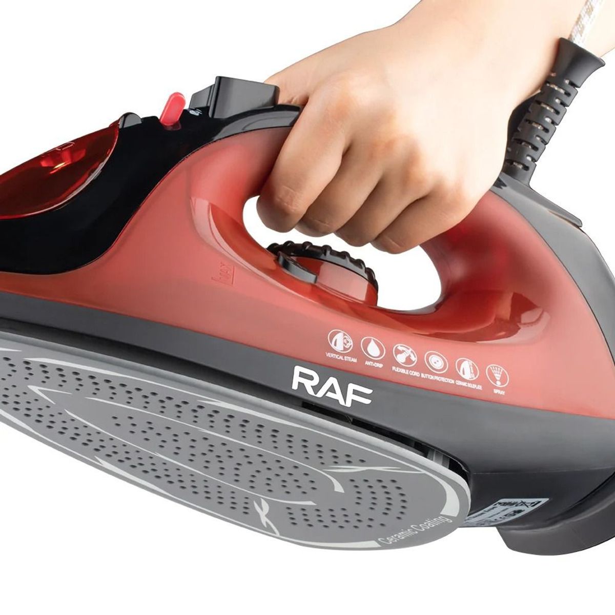 OEM - Plancha de Vapor Eléctrica Portátil de 1800W para Ropa