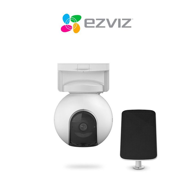 EZVIZ - Cámara de seguridad con batería 4G para exteriores 2K EB8-4G - Ezviz