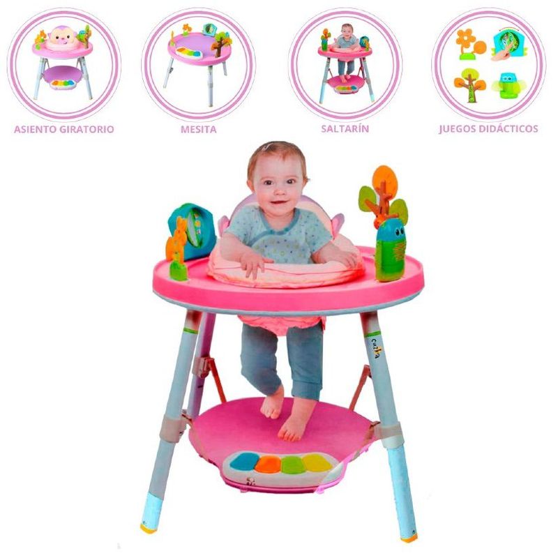 IDEAL - Diverti Saltarin 3 en 1 Centro de Entrenimiento  360°