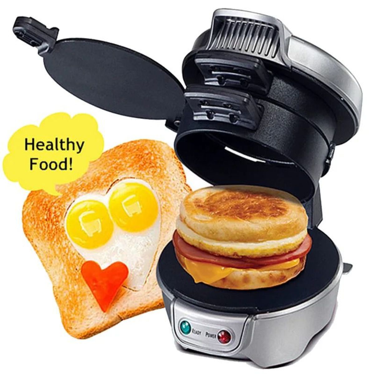 OEM - Máquina Sandwichera de Hamburguesas Panini para el Desayuno