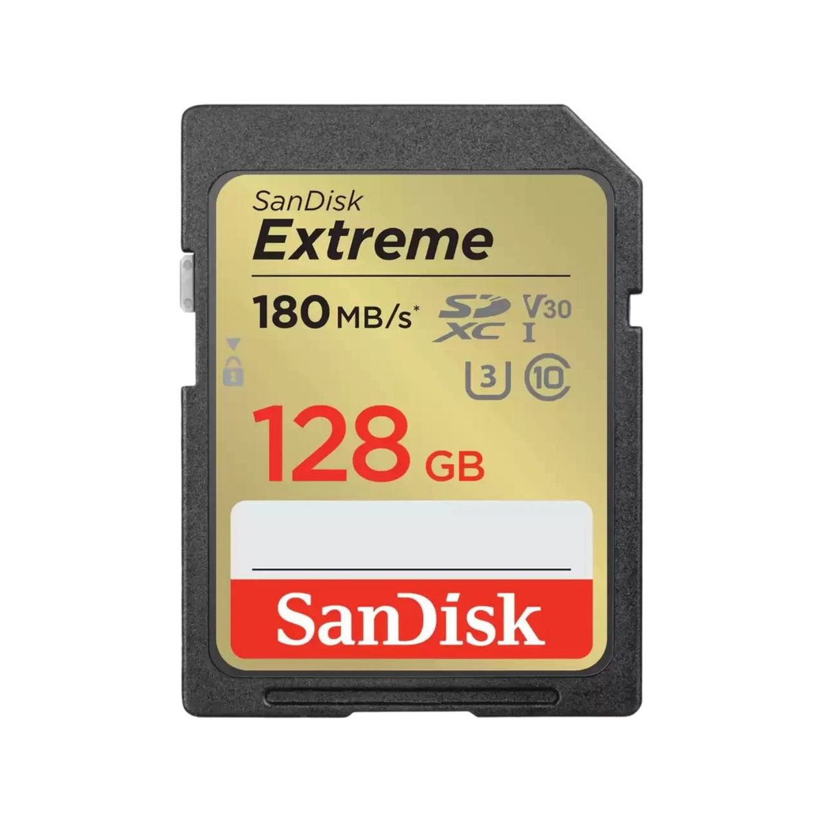 SANDISK - Memoria SD Sandisk Extreme 128GB 180MBs
