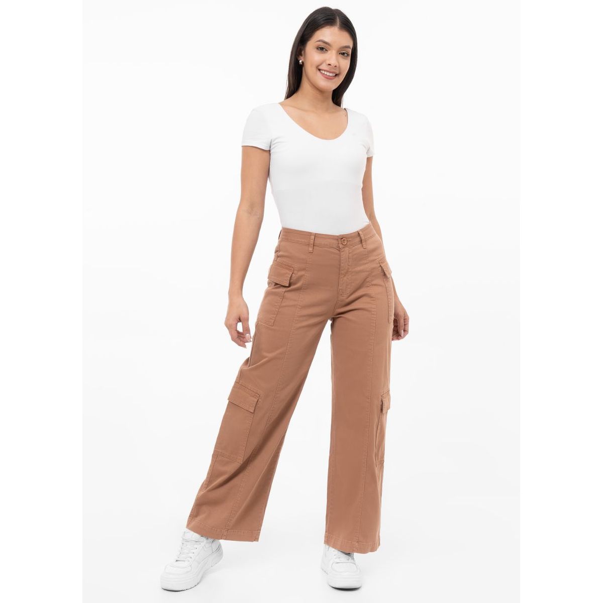 GOCCOS - Moda Drill Stretch Mujer Fryda M-P