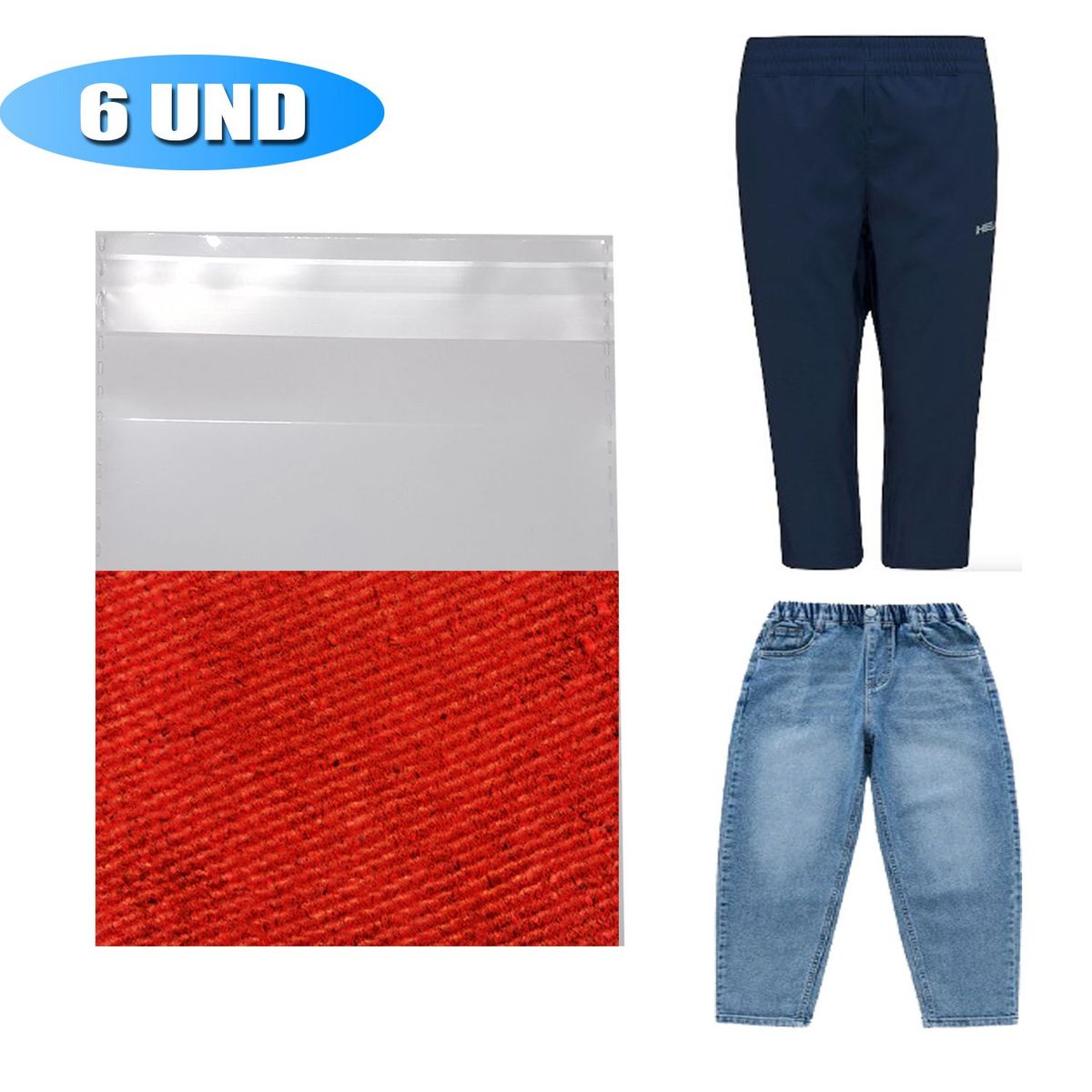 GENERICO - Tinte Para Teñir Ropa Algodon De Color Rojo claro 6 und