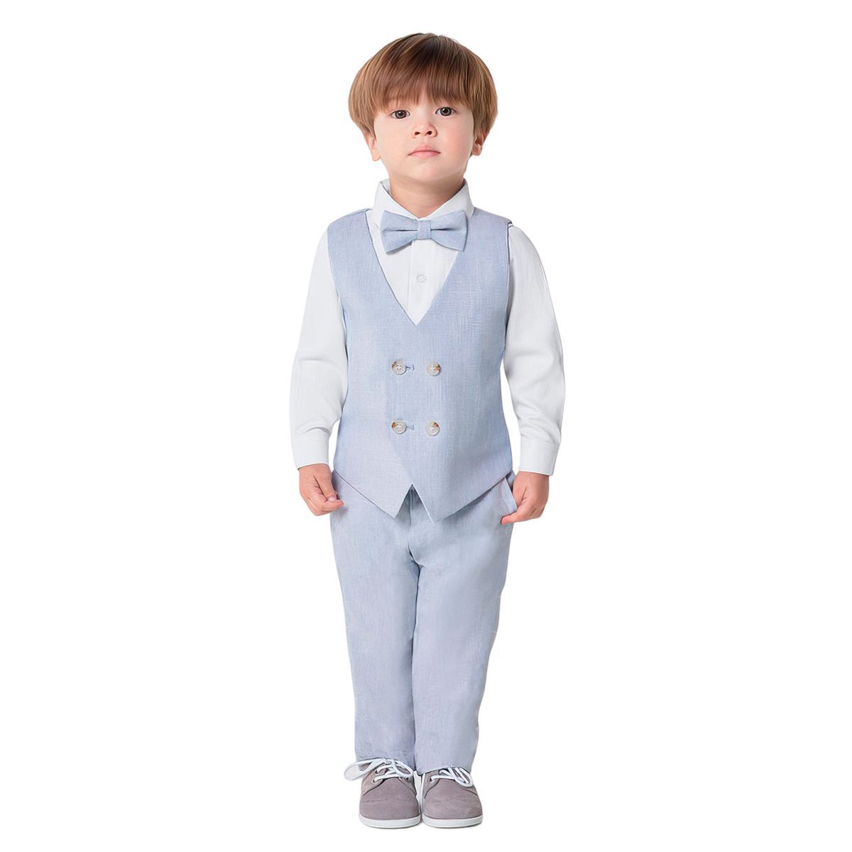 GENERICO - SET PANTALÓN  CHALECO  CORBATA