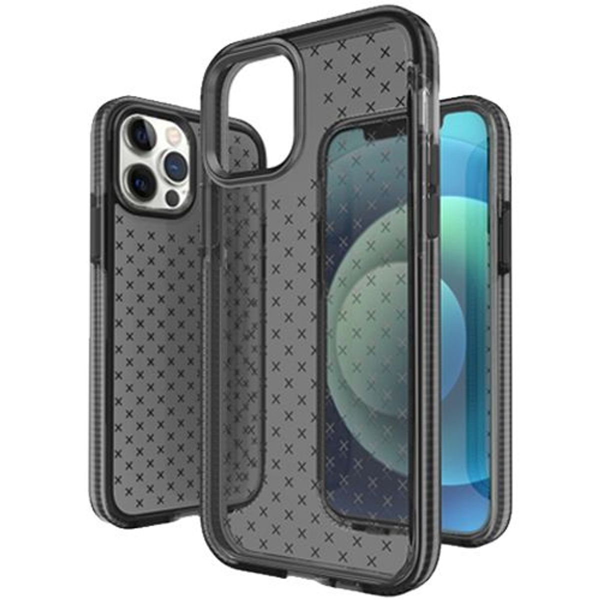 GENERICO - Evo Carcasa Aion iPhone 12 Pro Max Negro