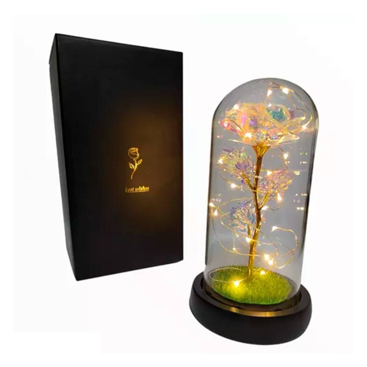 GENERICO - Rosa Eterna Artifial Ideal Para Decorar