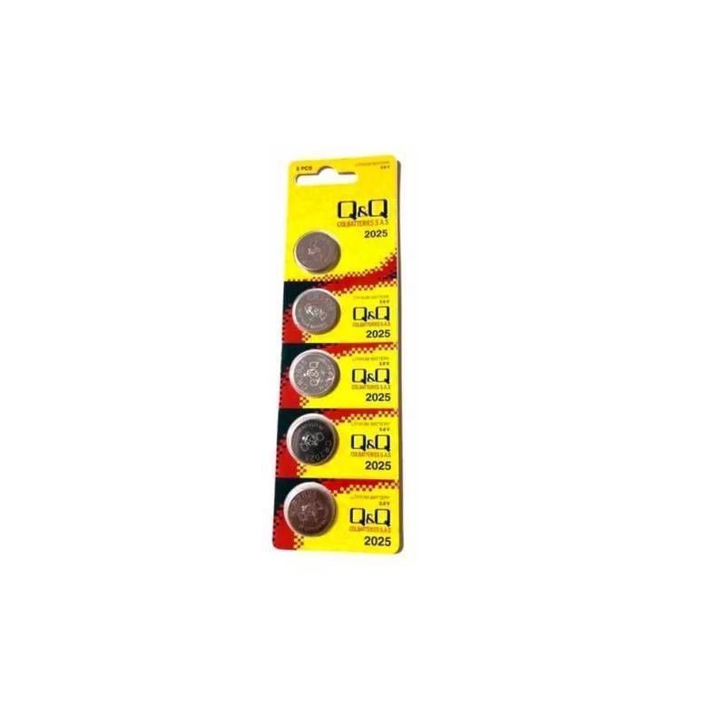 GENERICO - BLISTER PILAS CR2025 3V QYQ X 5 UNIDADES