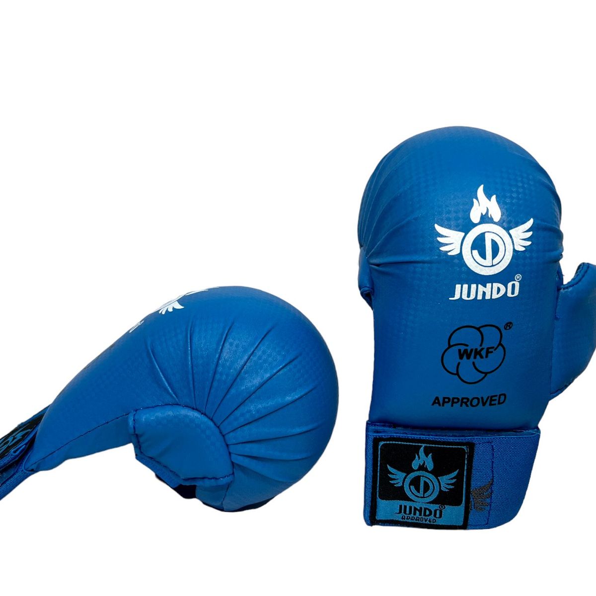 GENERICO - Guantes de Karate WKF Jundo - Azul Talla XL