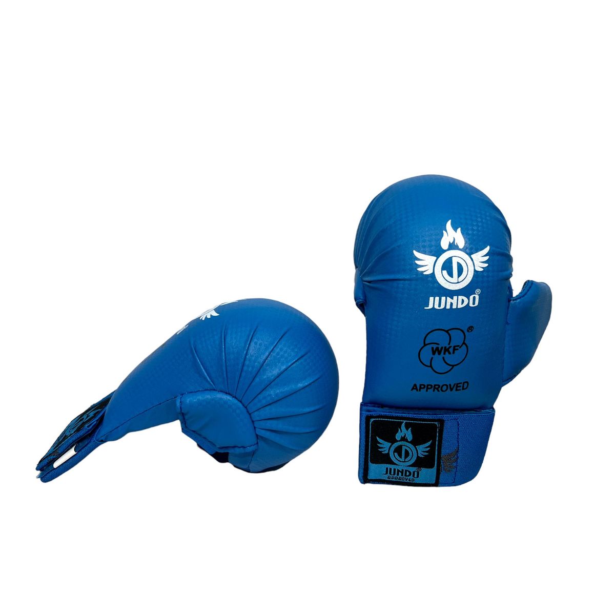 GENERICO - Guantes de Karate WKF Jundo - Azul Talla XL
