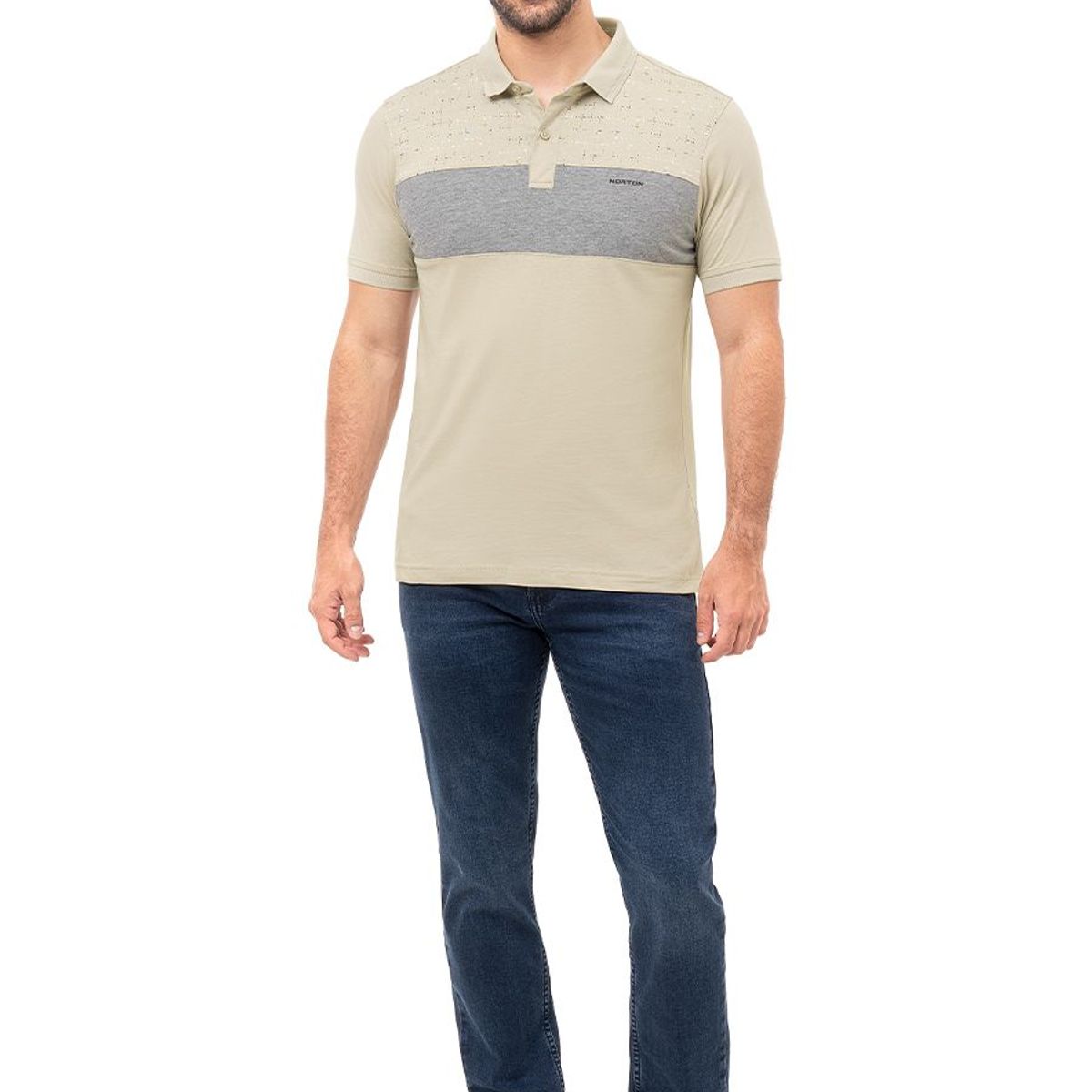 NORTON - Moda Denim Stretch Hombre Lotkem