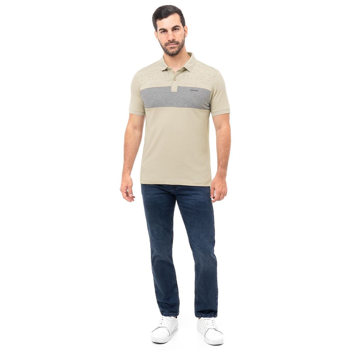 NORTON - Moda Denim Stretch Hombre Lotkem