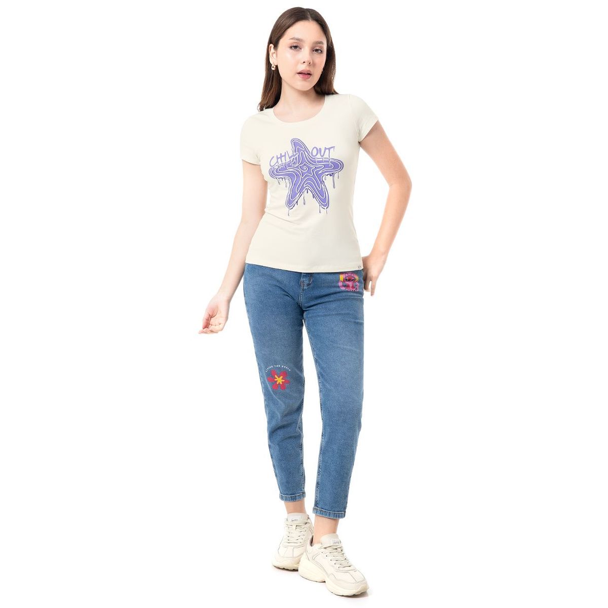 SQUEEZE - Moda Denim Stretch Mujer Fatima-Disney