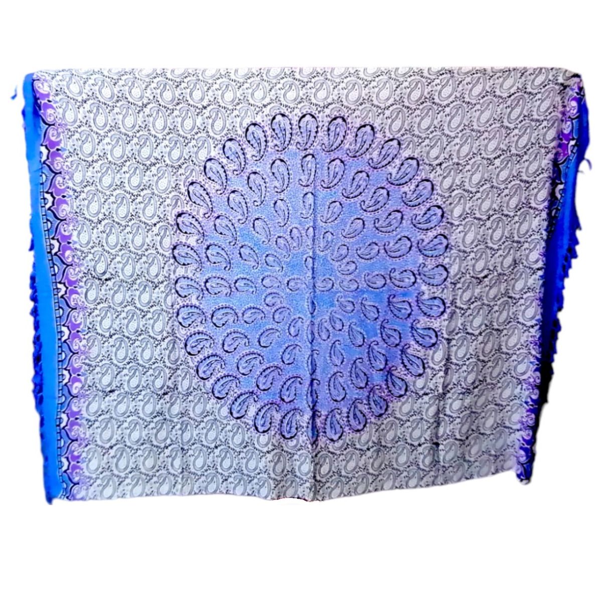 MAGE DISTRIBUTION - Pareo Jakarta Mandala Azúl Con Blanco