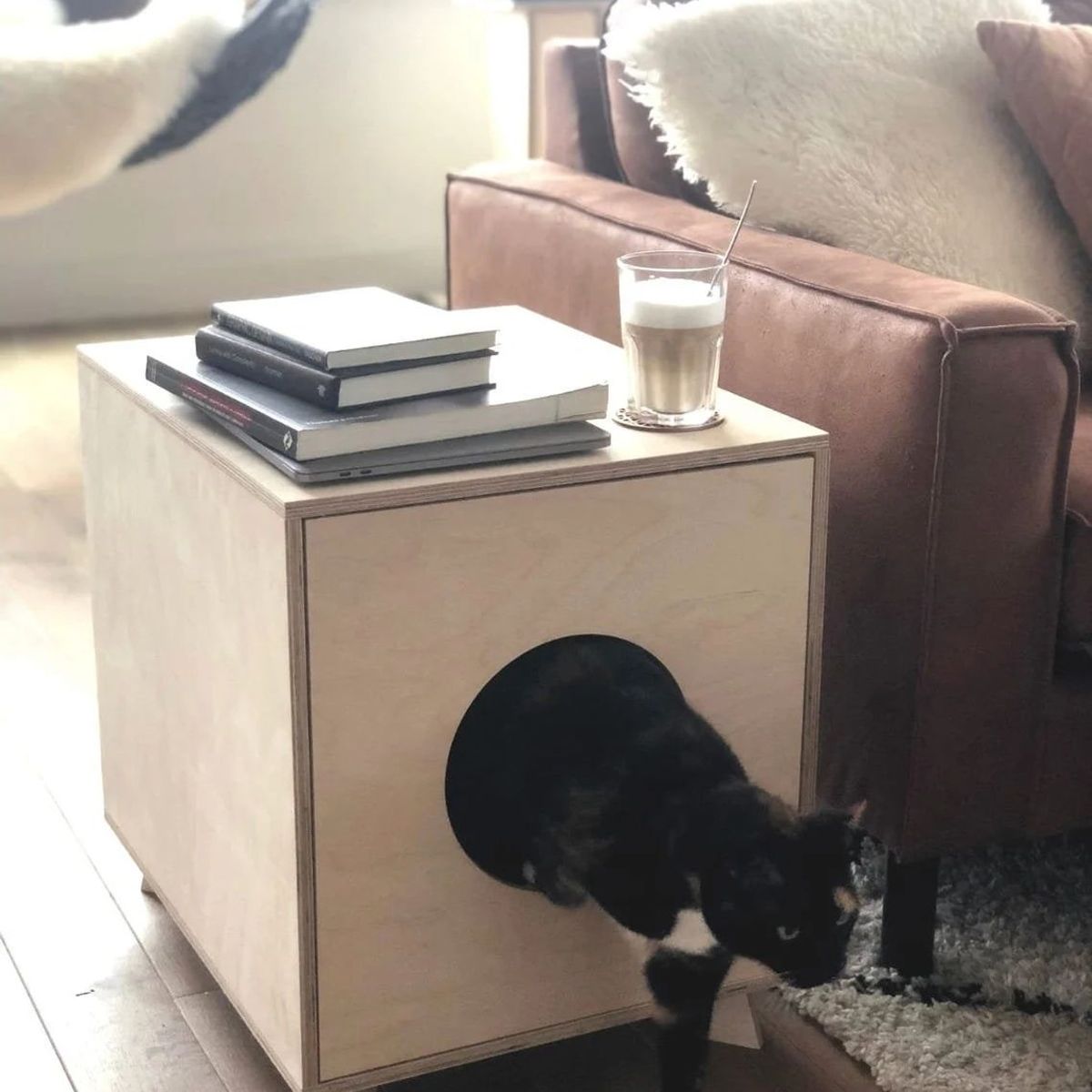 TU MESITA - Mesa Auxiliar para Mascota Perro / Gato Wild Duna 76cm TU MESITA