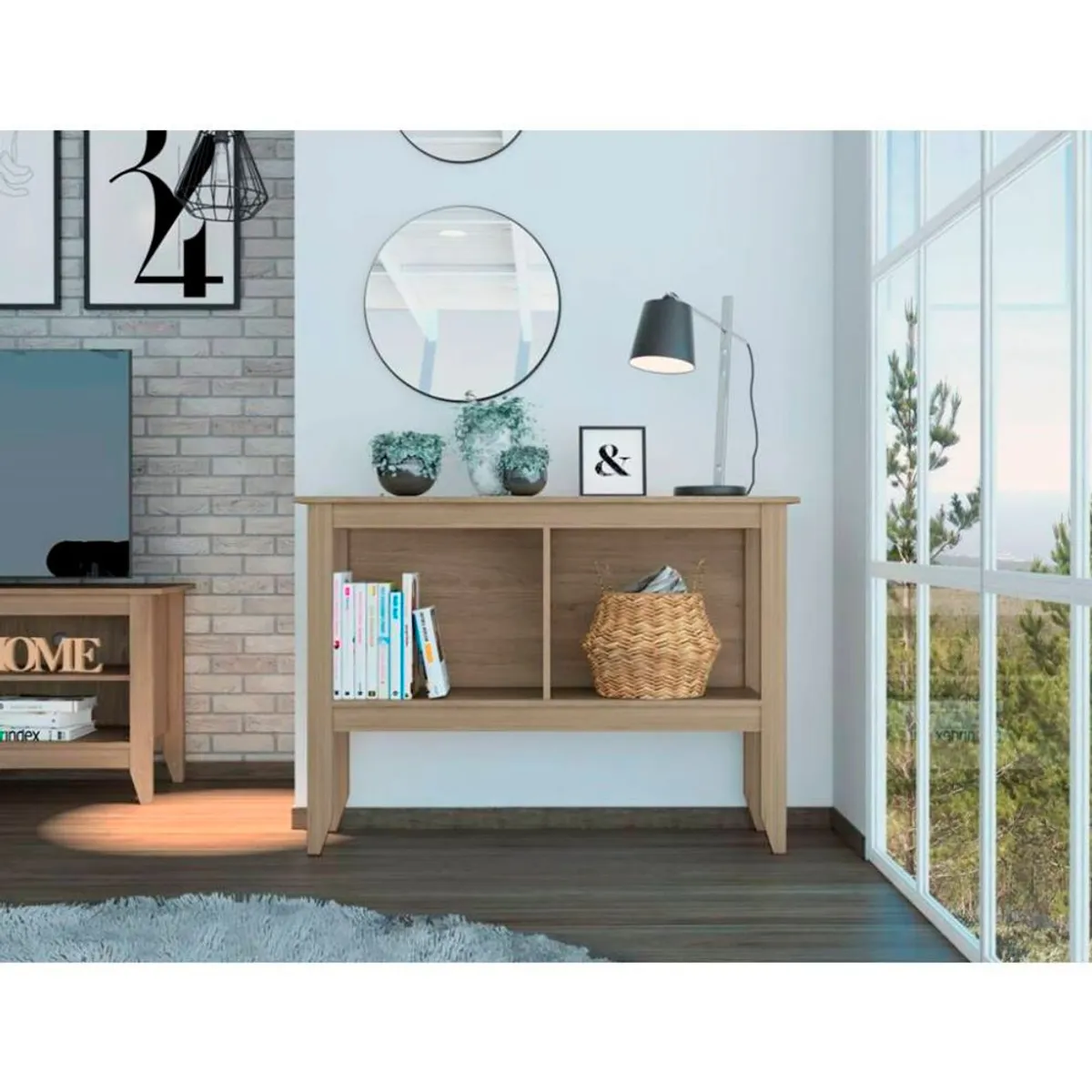 TU MESITA - Mesa Auxiliar Bosco 80 cm Duna TU MESITA