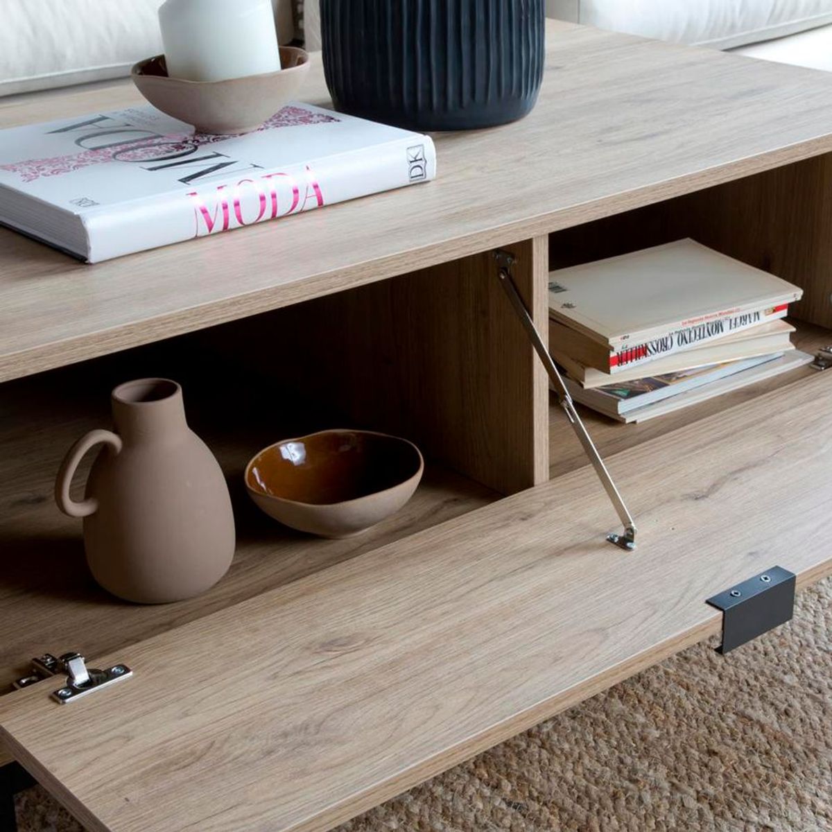 TU MESITA - Mesa de centro Contemporánea Namora 100 cm TU MESITA