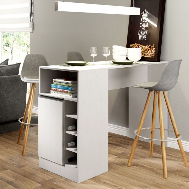 TU MESITA - Mesa Desayunador Estrella Blanco TU MESITA