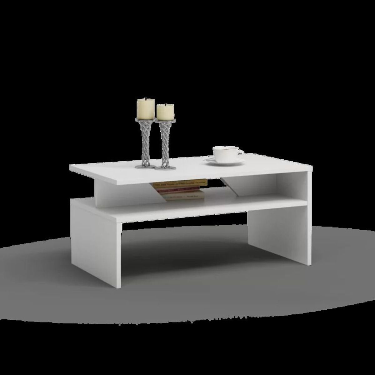 TU MESITA - Mesa de Centro Medinat Blanco TU MESITA