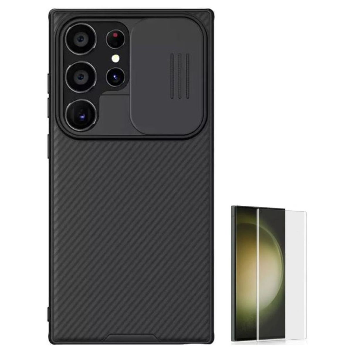 NILLKIN - CASE NILLKIN CAMSHIELD SAMSUNG S24 ULTRA Y VIDRIO UV