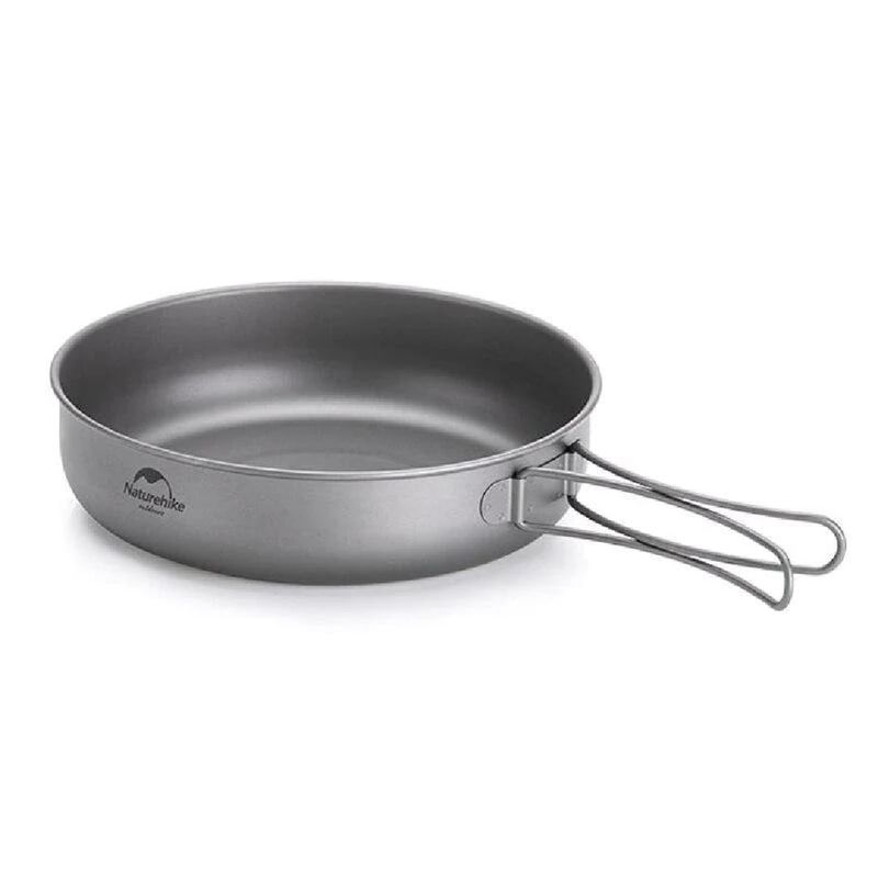NATUREHIKE - Sartén portátil de titanio - Naturehike