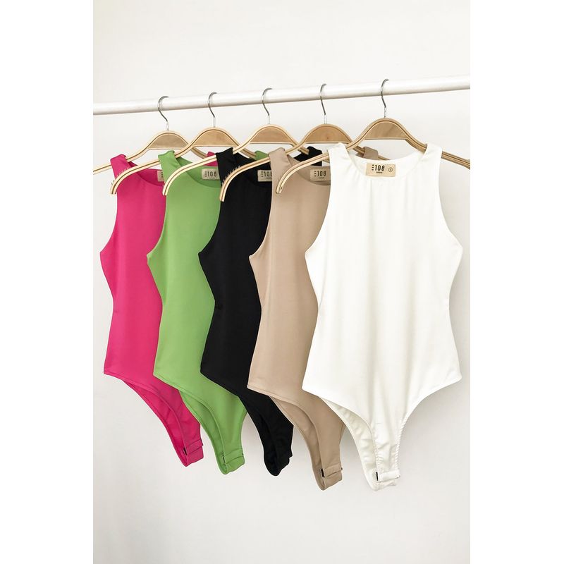 GENERICO - Body Manga Cero Gemma Color Fucsia Estacion 108